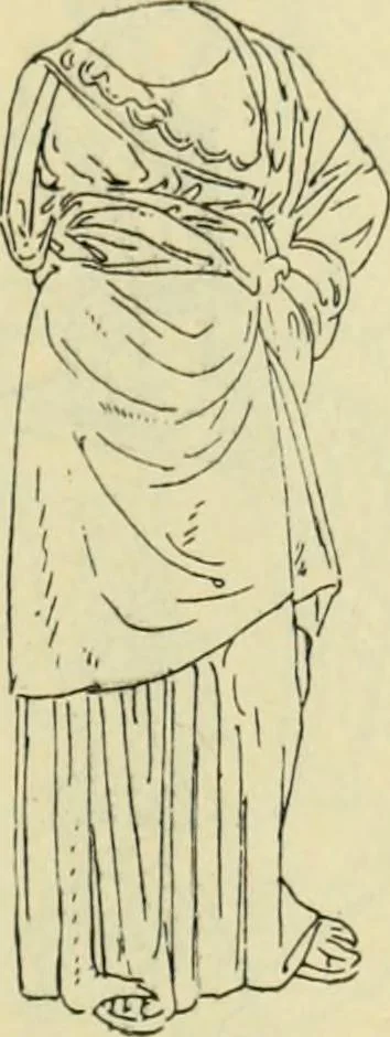 An illustration from Répertoire de la statuaire grecque et romaine, 1908, leaf 198