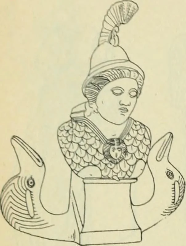 An illustration from Répertoire de la statuaire grecque et romaine, 1908, leaf 199