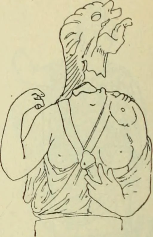 An illustration from Répertoire de la statuaire grecque et romaine, 1908, leaf 199