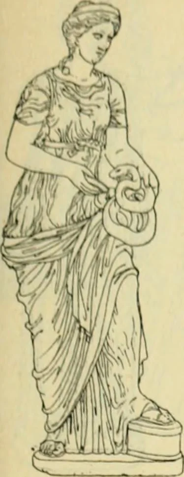 An illustration from Répertoire de la statuaire grecque et romaine, 1908, leaf 200
