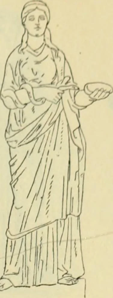 An illustration from Répertoire de la statuaire grecque et romaine, 1908, leaf 200