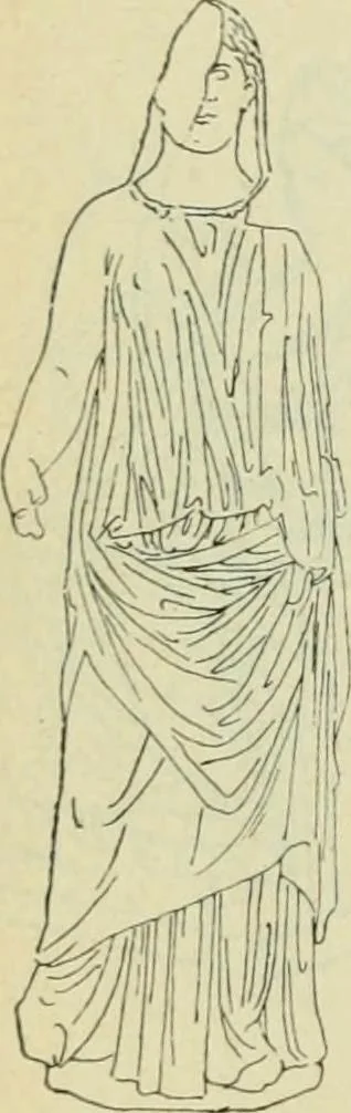 An illustration from Répertoire de la statuaire grecque et romaine, 1908, leaf 201