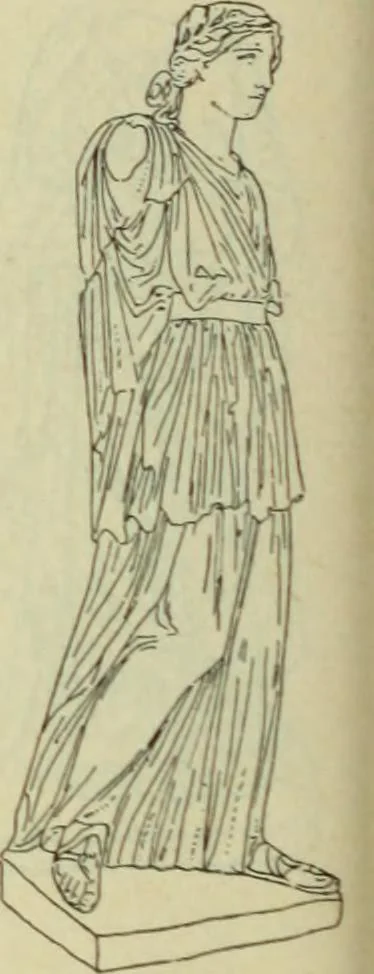 An illustration from Répertoire de la statuaire grecque et romaine, 1908, leaf 201
