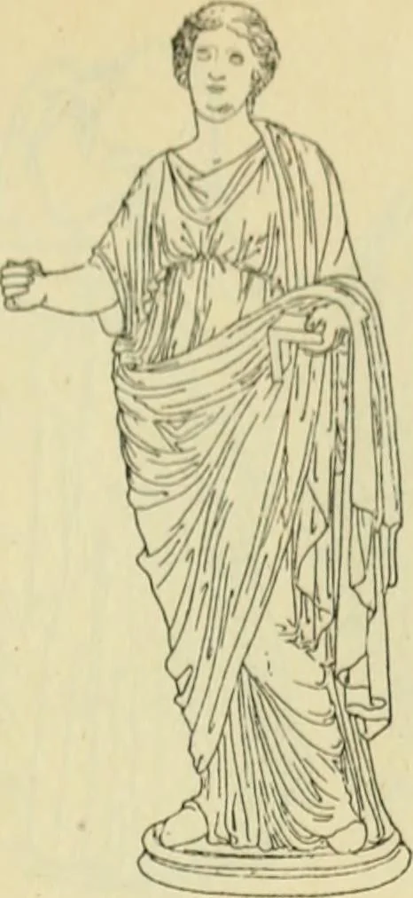 An illustration from Répertoire de la statuaire grecque et romaine, 1908, leaf 202