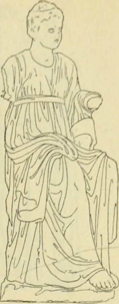 An illustration from Répertoire de la statuaire grecque et romaine, 1908, leaf 202