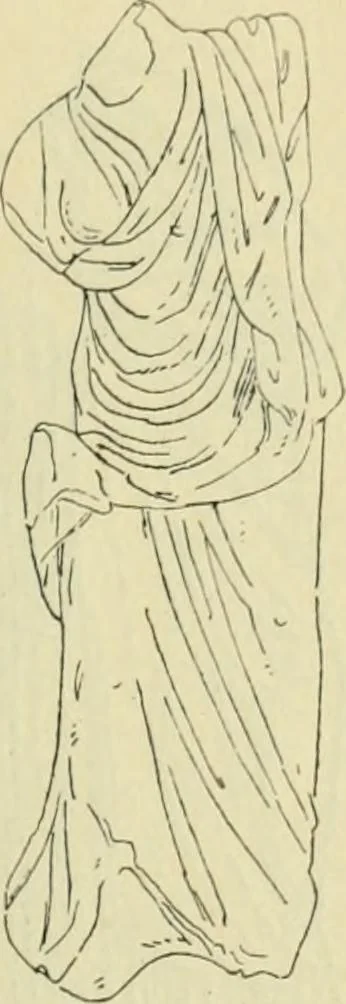 An illustration from Répertoire de la statuaire grecque et romaine, 1908, leaf 202