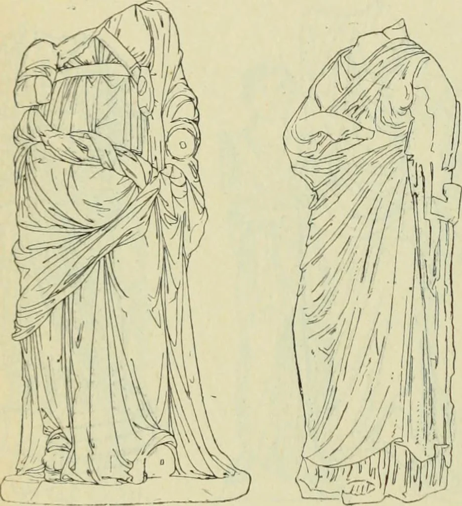 An illustration from Répertoire de la statuaire grecque et romaine, 1908, leaf 203