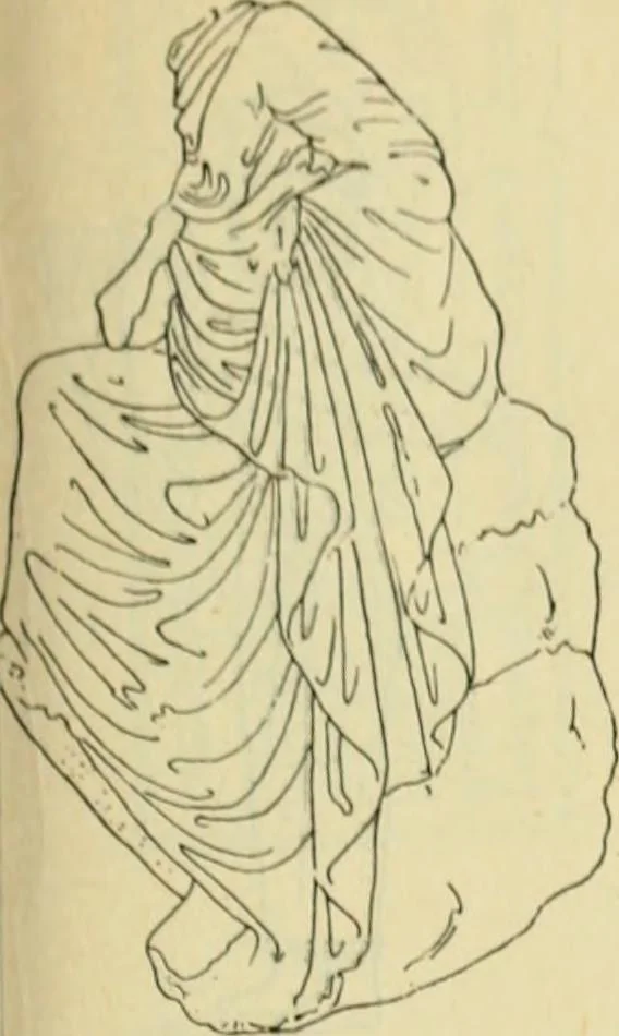 An illustration from Répertoire de la statuaire grecque et romaine, 1908, leaf 204