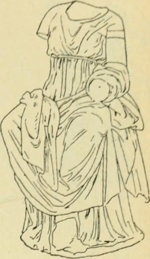 An illustration from Répertoire de la statuaire grecque et romaine, 1908, leaf 204