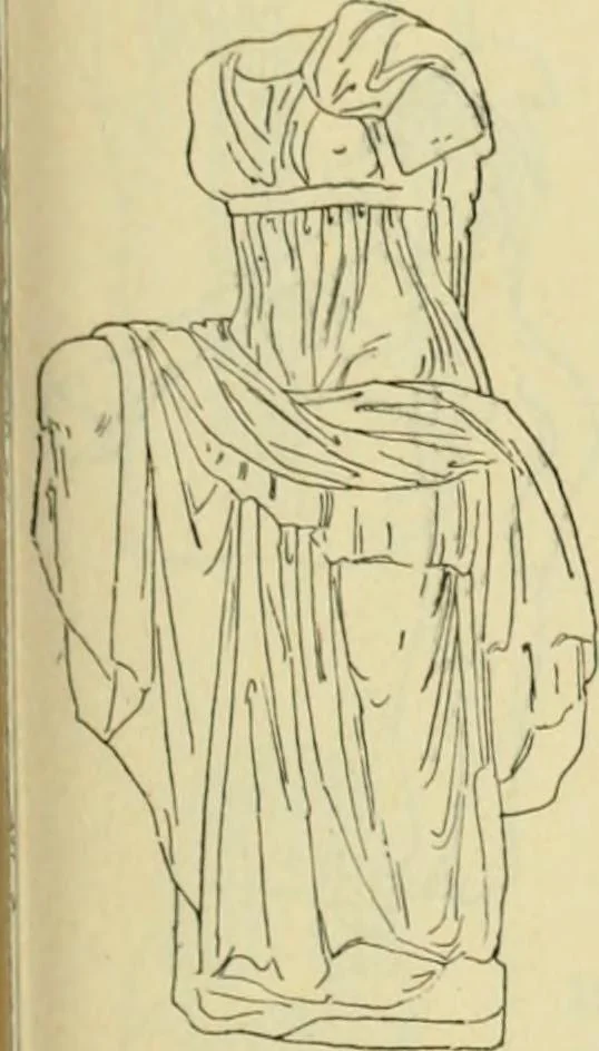 An illustration from Répertoire de la statuaire grecque et romaine, 1908, leaf 204