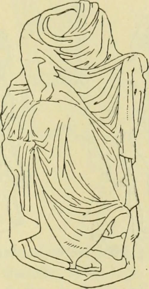 An illustration from Répertoire de la statuaire grecque et romaine, 1908, leaf 204