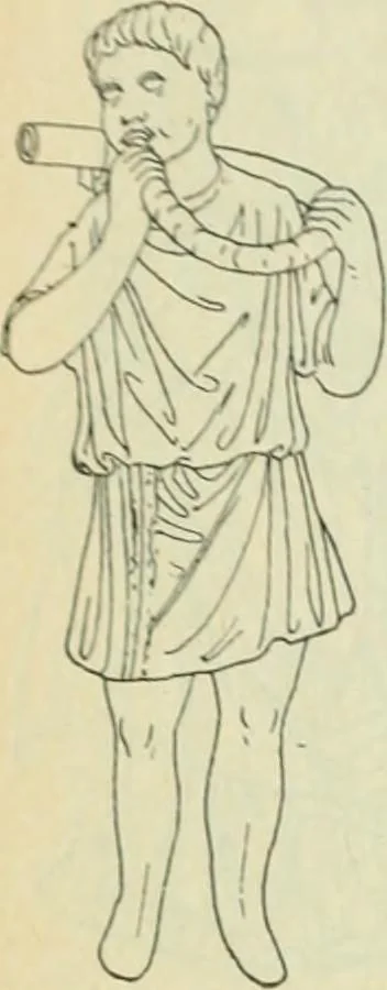 An illustration from Répertoire de la statuaire grecque et romaine, 1908, leaf 205