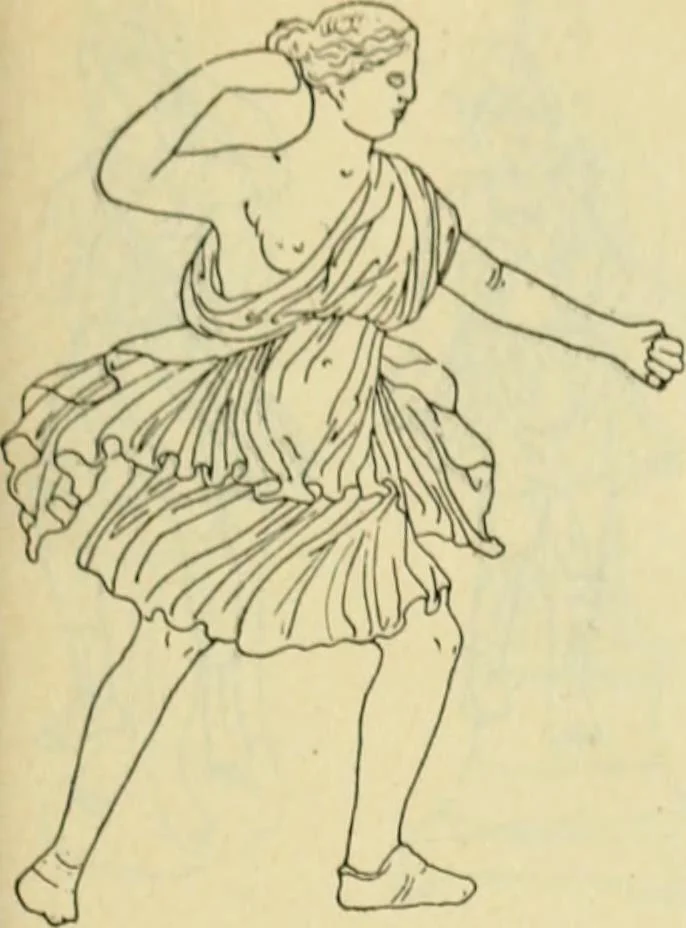 An illustration from Répertoire de la statuaire grecque et romaine, 1908, leaf 208