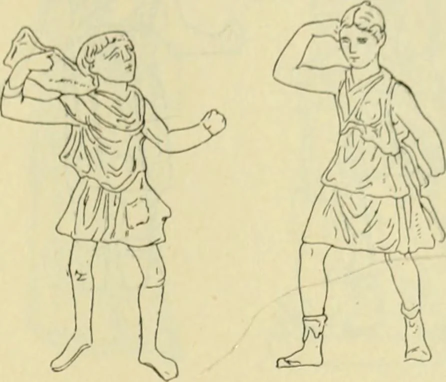 An illustration from Répertoire de la statuaire grecque et romaine, 1908, leaf 208