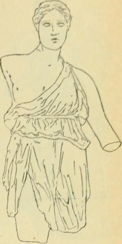 An illustration from Répertoire de la statuaire grecque et romaine, 1908, leaf 208