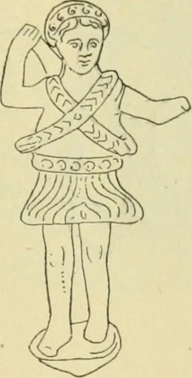 An illustration from Répertoire de la statuaire grecque et romaine, 1908, leaf 208