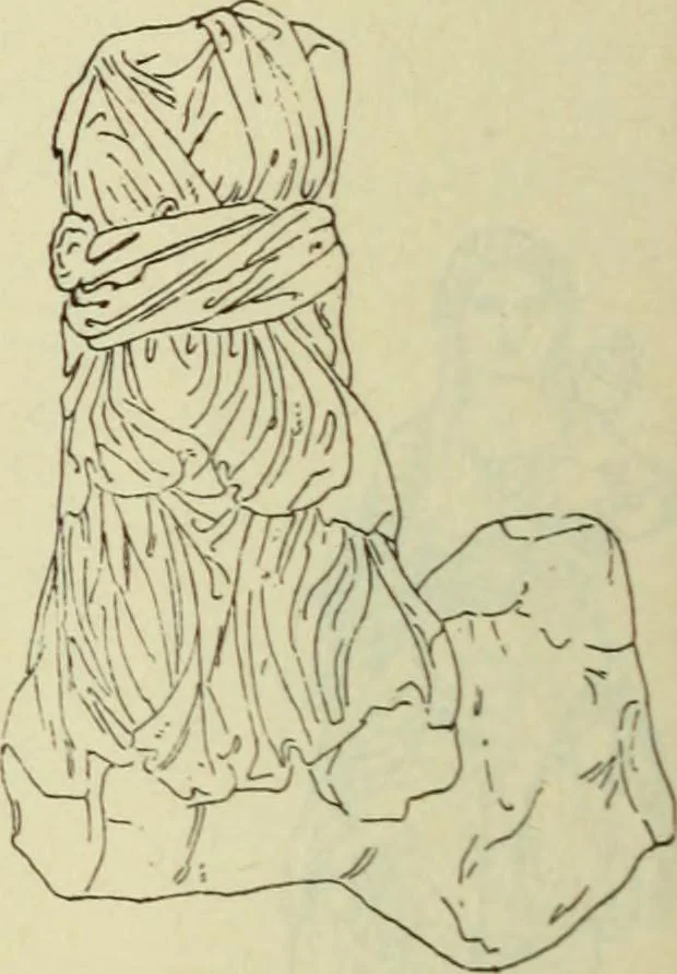 An illustration from Répertoire de la statuaire grecque et romaine, 1908, leaf 209