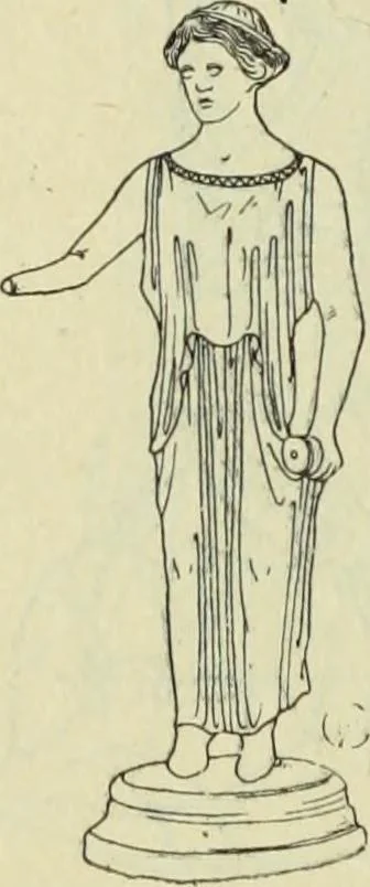 An illustration from Répertoire de la statuaire grecque et romaine, 1908, leaf 211