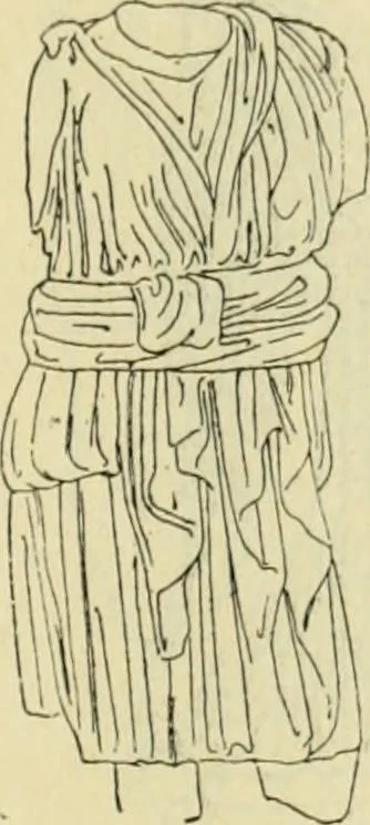 An illustration from Répertoire de la statuaire grecque et romaine, 1908, leaf 212