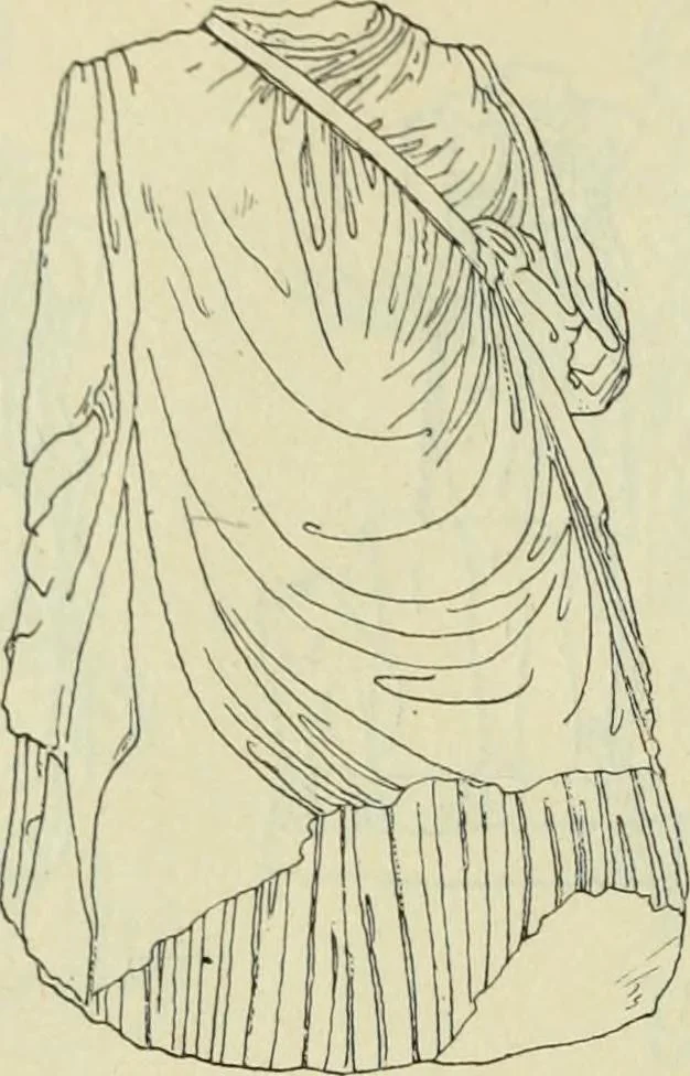 An illustration from Répertoire de la statuaire grecque et romaine, 1908, leaf 213