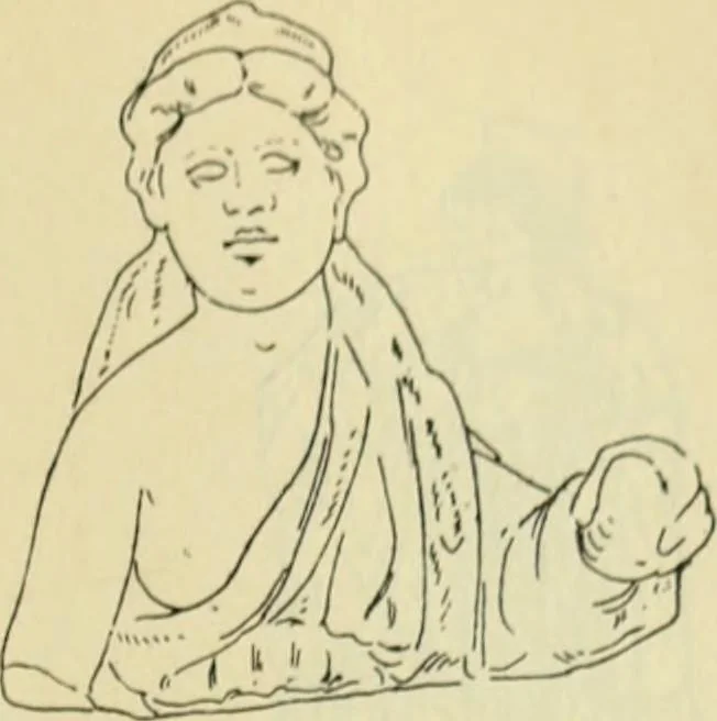 An illustration from Répertoire de la statuaire grecque et romaine, 1908, leaf 214