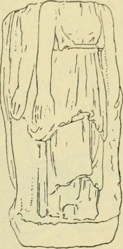 An illustration from Répertoire de la statuaire grecque et romaine, 1908, leaf 214
