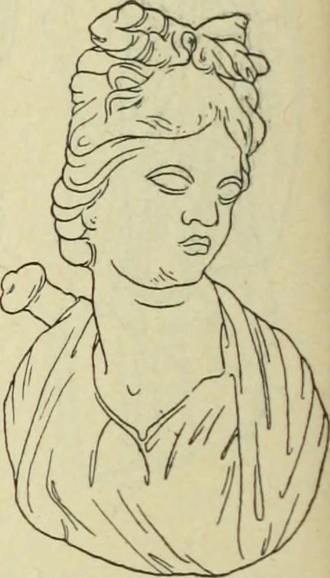 An illustration from Répertoire de la statuaire grecque et romaine, 1908, leaf 215