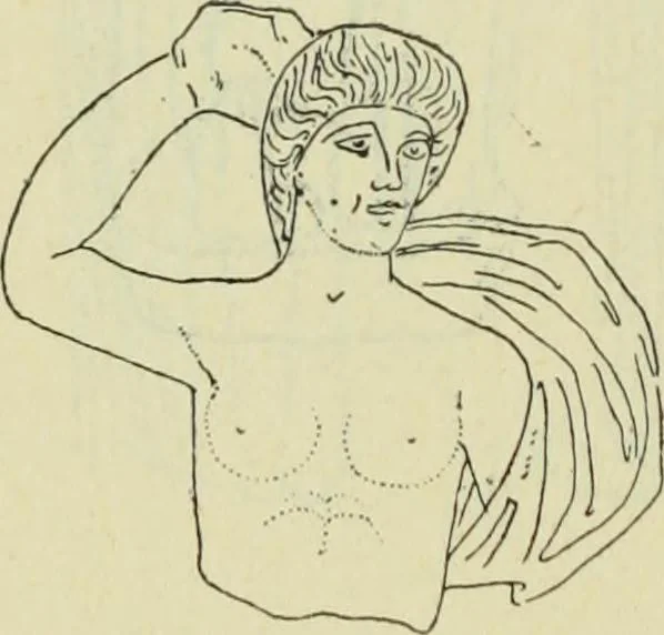 An illustration from Répertoire de la statuaire grecque et romaine, 1908, leaf 215