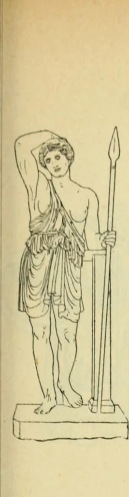 An illustration from Répertoire de la statuaire grecque et romaine, 1908, leaf 216