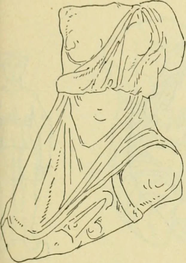 An illustration from Répertoire de la statuaire grecque et romaine, 1908, leaf 216