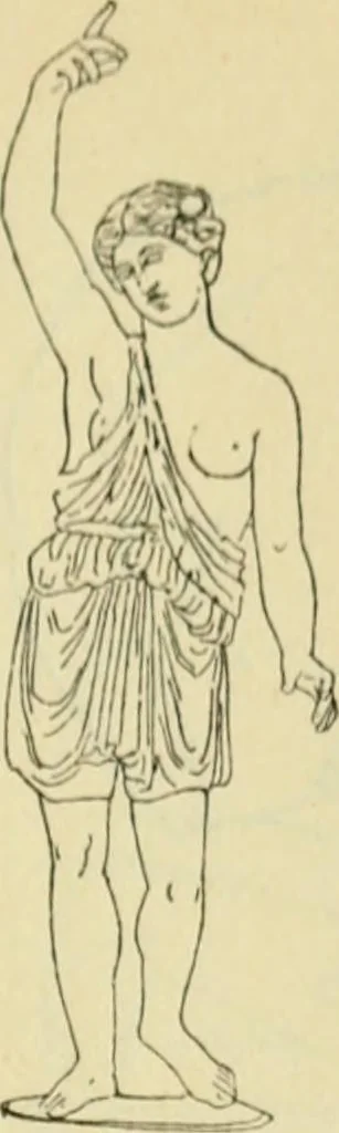 An illustration from Répertoire de la statuaire grecque et romaine, 1908, leaf 216