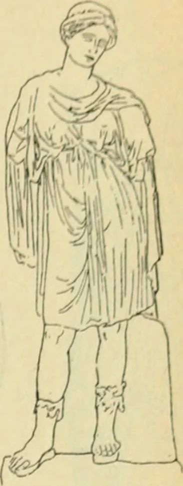 An illustration from Répertoire de la statuaire grecque et romaine, 1908, leaf 216