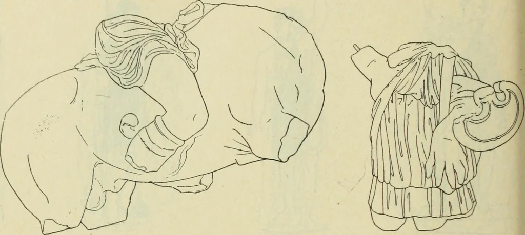 An illustration from Répertoire de la statuaire grecque et romaine, 1908, leaf 217
