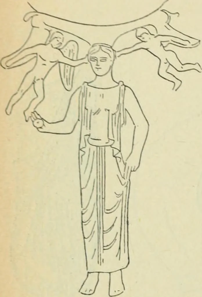 An illustration from Répertoire de la statuaire grecque et romaine, 1908, leaf 219