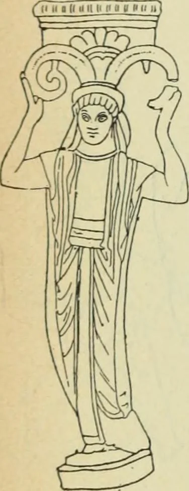 An illustration from Répertoire de la statuaire grecque et romaine, 1908, leaf 219