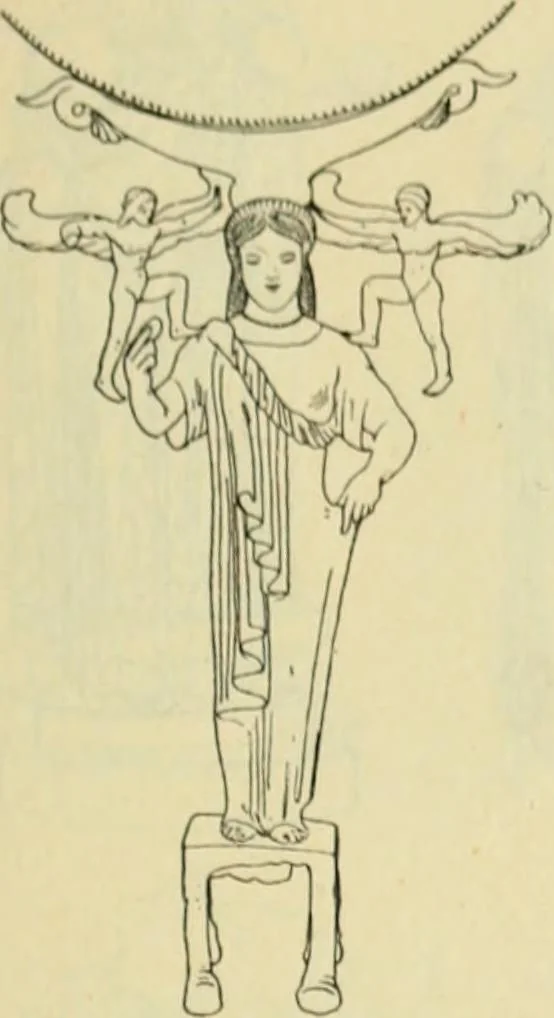 An illustration from Répertoire de la statuaire grecque et romaine, 1908, leaf 220