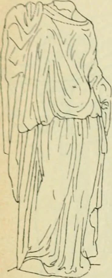 An illustration from Répertoire de la statuaire grecque et romaine, 1908, leaf 221