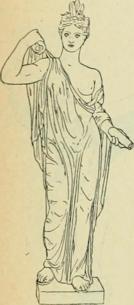 An illustration from Répertoire de la statuaire grecque et romaine, 1908, leaf 221