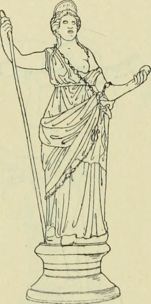 An illustration from Répertoire de la statuaire grecque et romaine, 1908, leaf 221