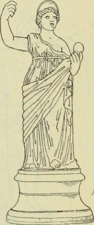 An illustration from Répertoire de la statuaire grecque et romaine, 1908, leaf 221