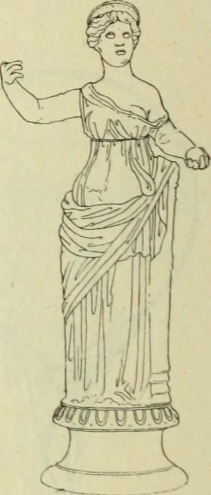 An illustration from Répertoire de la statuaire grecque et romaine, 1908, leaf 221