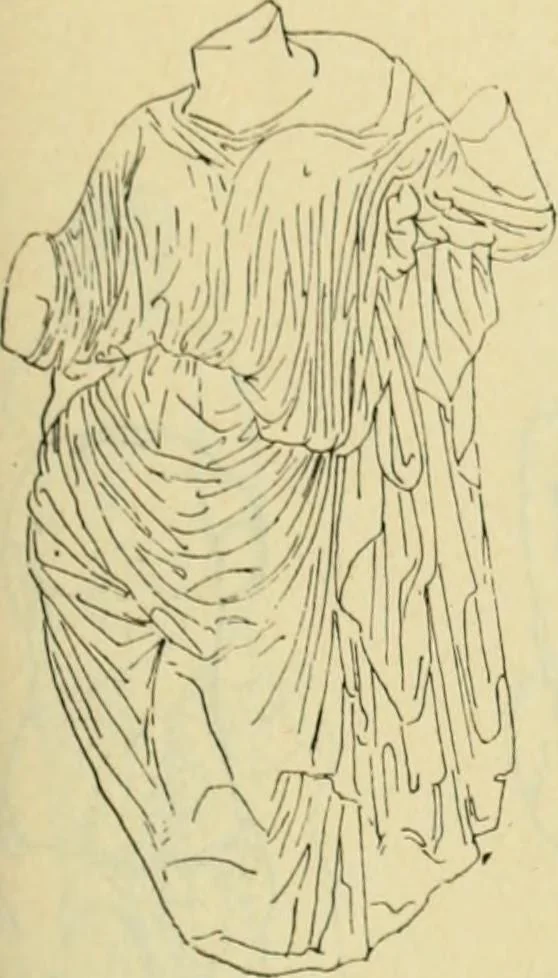 An illustration from Répertoire de la statuaire grecque et romaine, 1908, leaf 222