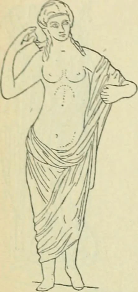 An illustration from Répertoire de la statuaire grecque et romaine, 1908, leaf 223