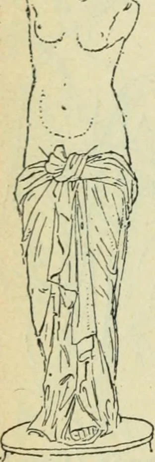 An illustration from Répertoire de la statuaire grecque et romaine, 1908, leaf 223