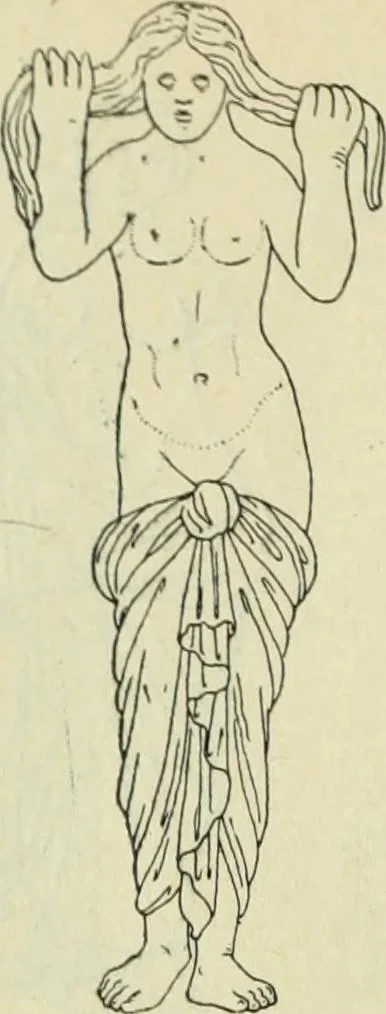 An illustration from Répertoire de la statuaire grecque et romaine, 1908, leaf 225