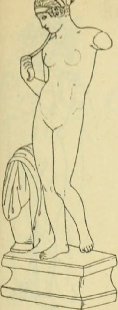 An illustration from Répertoire de la statuaire grecque et romaine, 1908, leaf 232