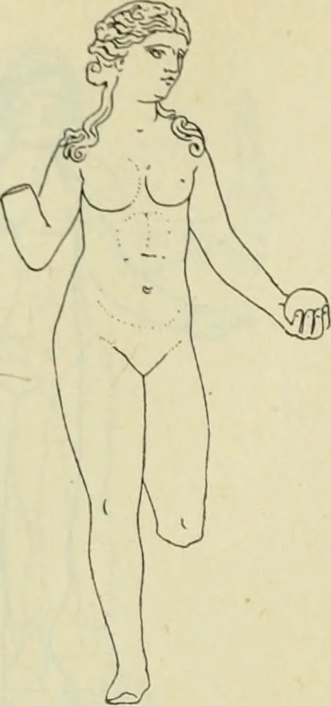 An illustration from Répertoire de la statuaire grecque et romaine, 1908, leaf 233