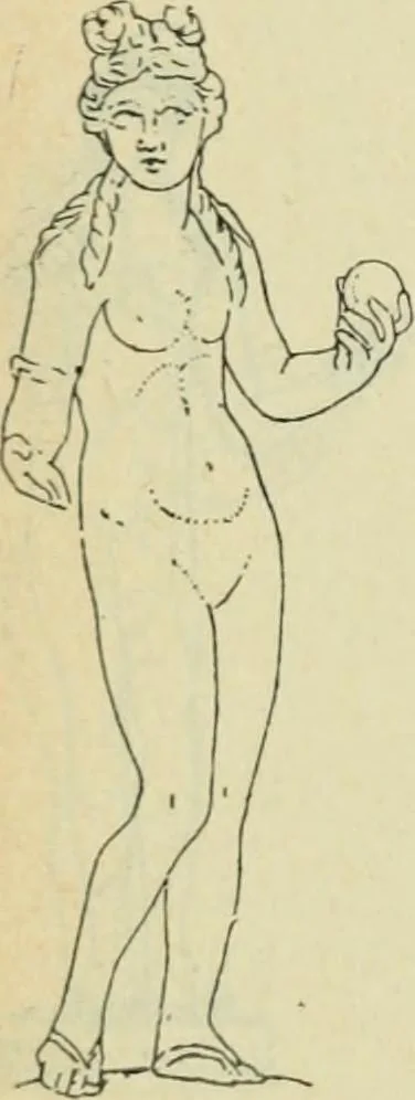 An illustration from Répertoire de la statuaire grecque et romaine, 1908, leaf 233