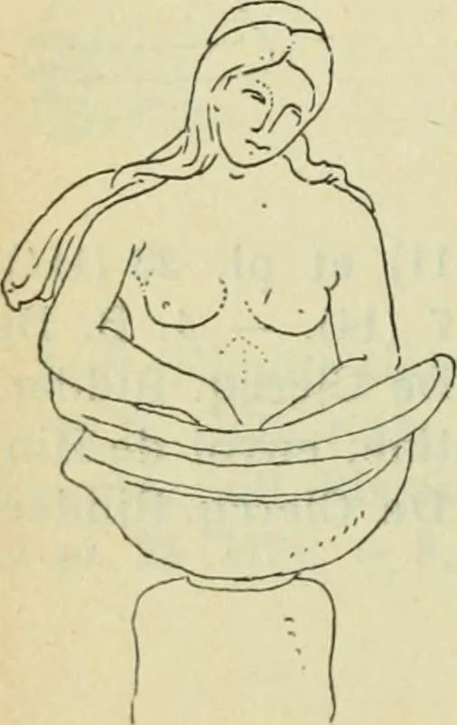 An illustration from Répertoire de la statuaire grecque et romaine, 1908, leaf 235