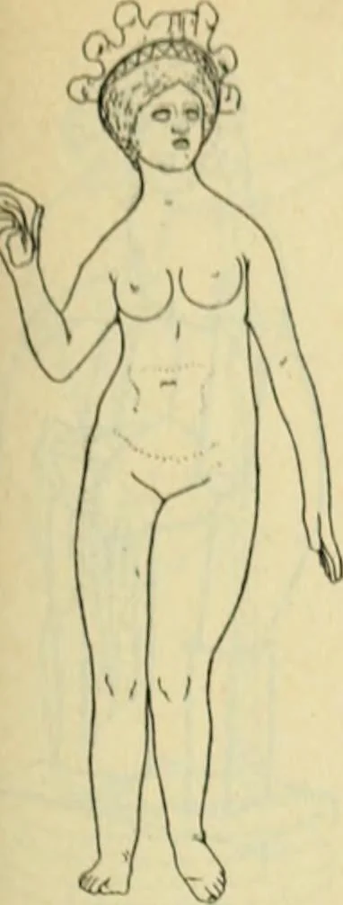 An illustration from Répertoire de la statuaire grecque et romaine, 1908, leaf 236